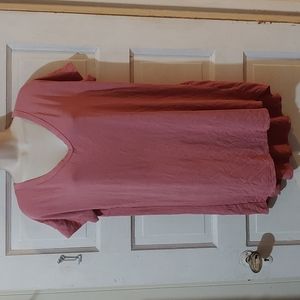 Shop Basic Short Sleeve Tunic Dress M